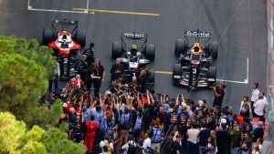 Finish line Mónaco 2026 (Mercedes)